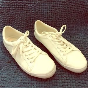 White Leather Sneakers